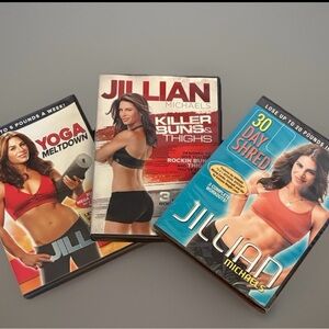 Jillian Michaels Fitness DVD Bundle of 3